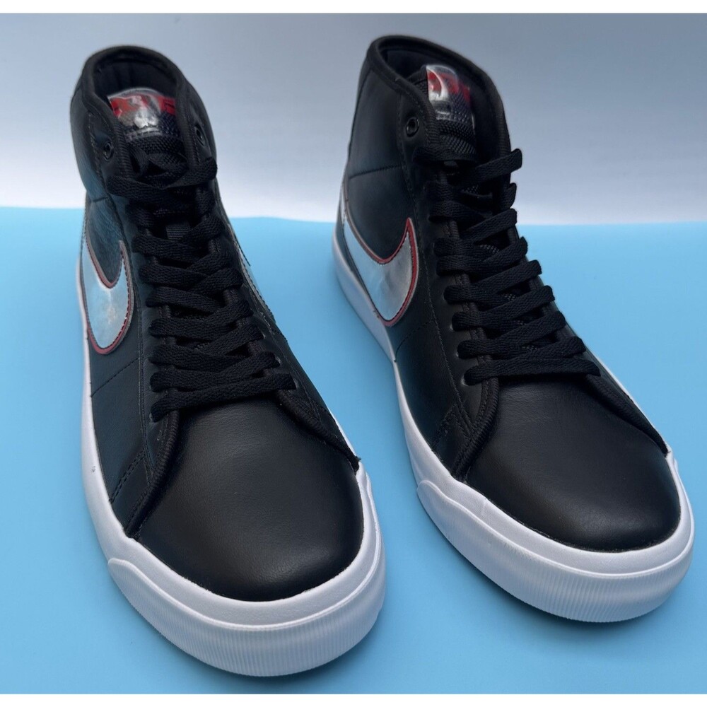 Nike SB Blazer Mid Pro GT Grant Taylor El Camino Black Silver Sz 11.5 New No Box